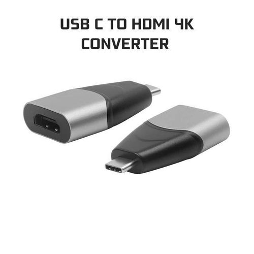 USB C to HDMI Adapter (@60Hz), 310 USB-C (4K HDMI), Aluminum, Portable, for MacBook Pro, Air, iPad pROPixelbook, XPS, Galaxy, and More