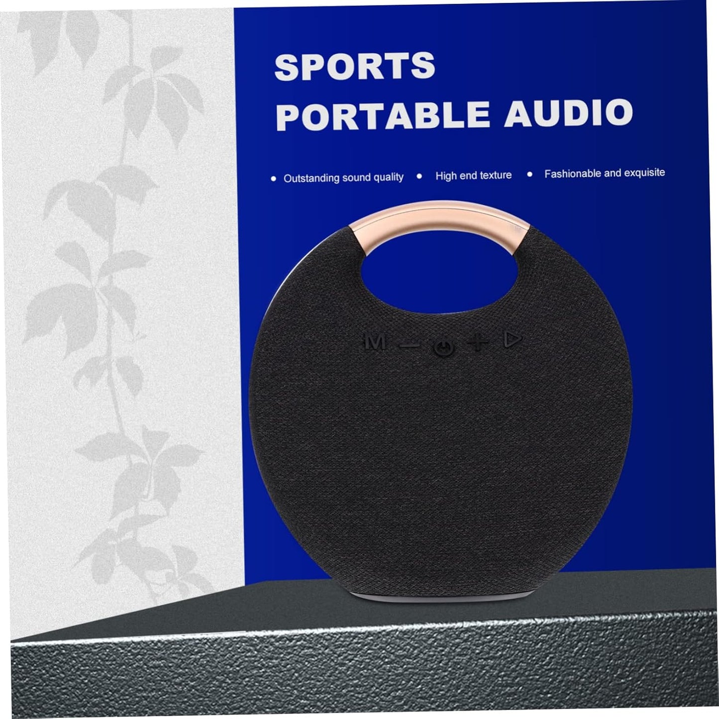 Sports Portable Audio Small Speaker Novel Loud Stylish Music Wireless Speakers Versatile Music Speaker Fabric Loudspeaker Unique