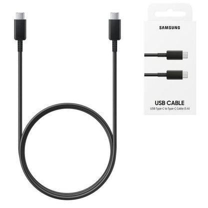 Samsung USB C - USB C 5A PD 25W 35W 45W 65W SUPER FAST CHARGING DATA TRANSFER CABLE - 1 METER