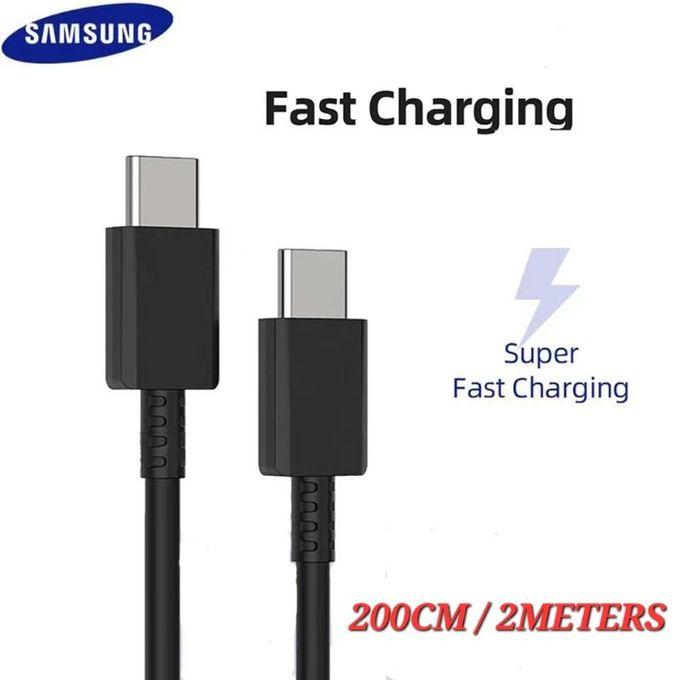 Samsung 2 Meters 2M PD 3A USB TYPE C TO USB TYPE C CABLE FOR SAMSUN APPLE