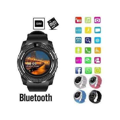 Y1 Bluetooth SPORT V8 Wrist Smartwatch GSM SD SIM CARD SLOT