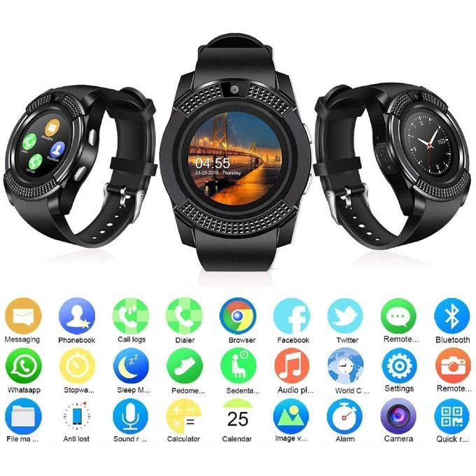 Y1 Bluetooth SPORT V8 Wrist Smartwatch GSM SD SIM CARD SLOT