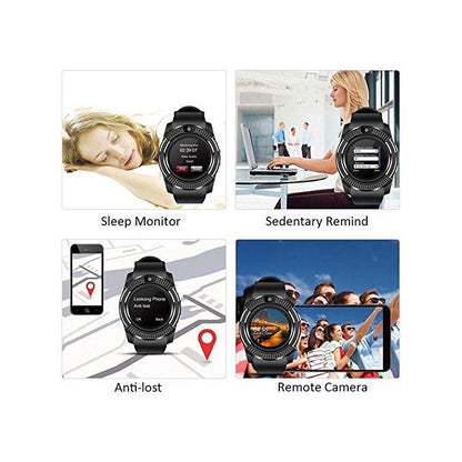 Y1 Bluetooth SPORT V8 Wrist Smartwatch GSM SD SIM CARD SLOT