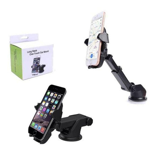 Long Neck One-Touch car mobile phone mount/Holder Stand